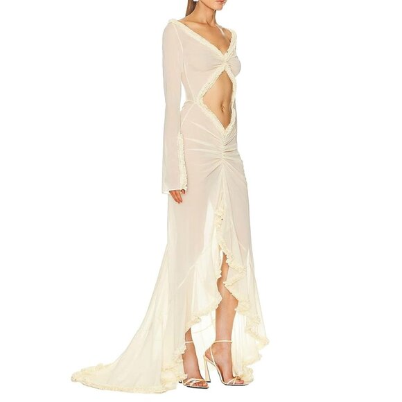 Helsa Dresses & Skirts - Hilma Gown, S, Creme